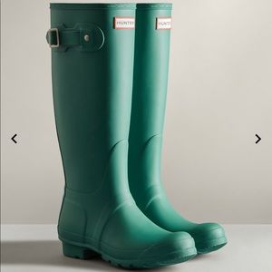 Hunter Original Gloss knee high tall rain boot